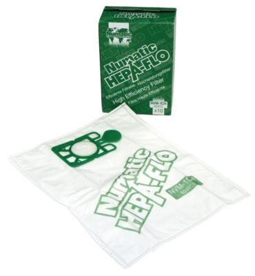 Sac aspirateur HEPA 9L pour Numatic NUPRO X – Lot de 10