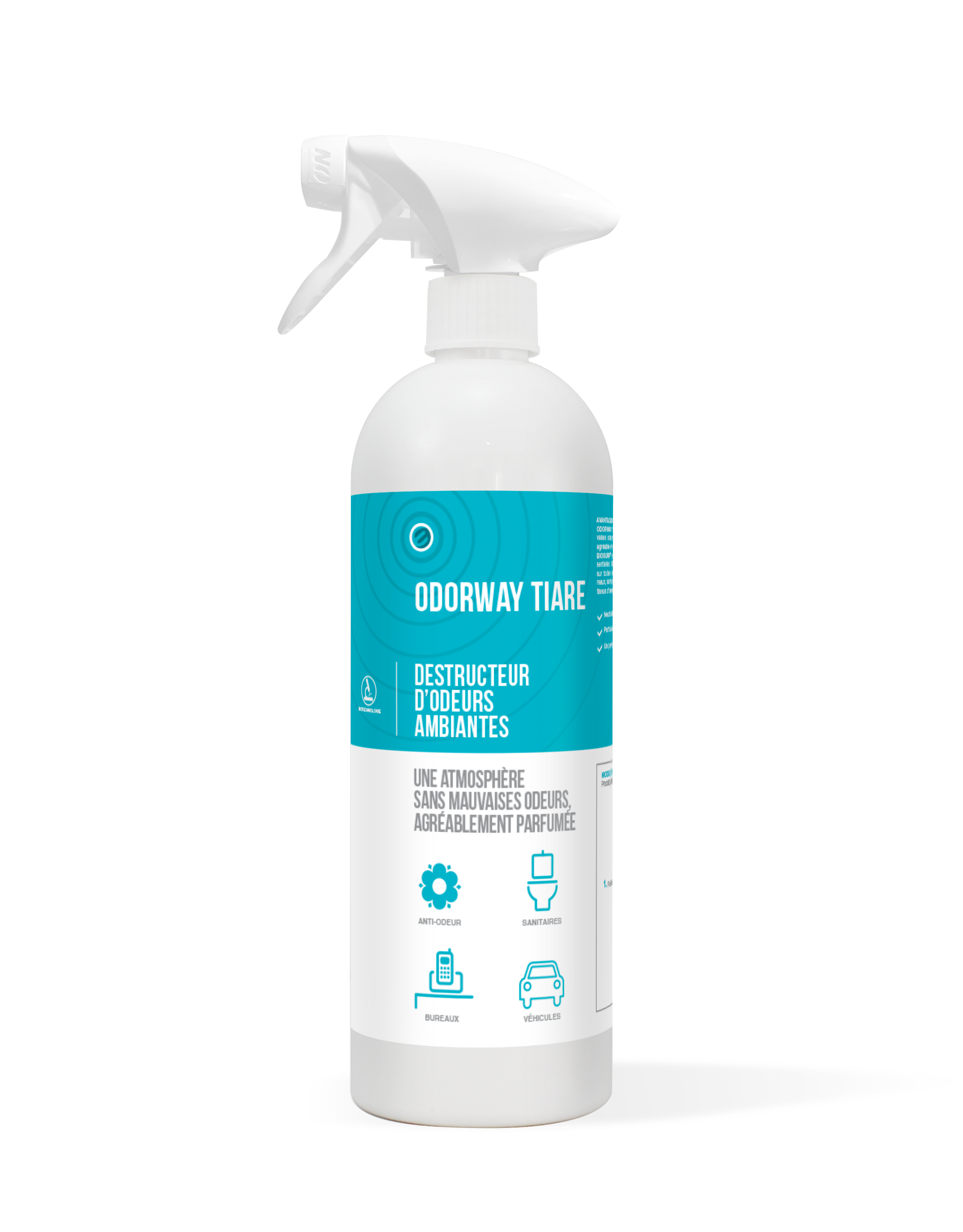 Surodorant neutralisant d'odeur parfum Tiaré