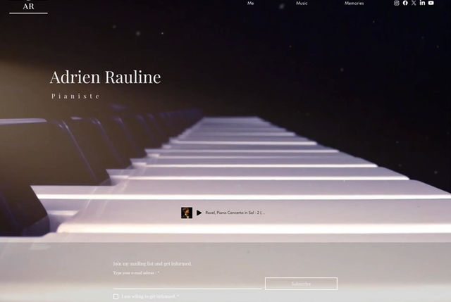 [Nouveau site de présentation]