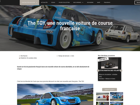 [PRESSE] THE TOY chez Carfans !