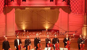 Mme Paquignon fait don d’un violoncelle à Talents & Violon'celles