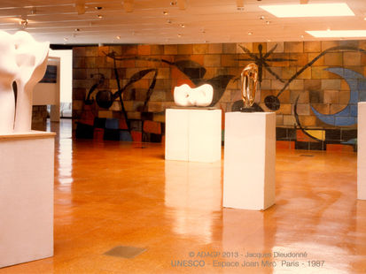 UNESCO à Paris – Espace Joan Miro – 1987