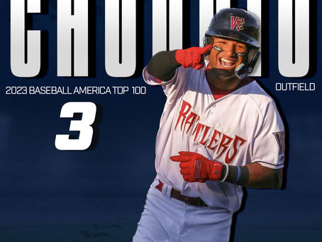 Jackson Chourio - 2023 Baseball America Top 100 Graphic