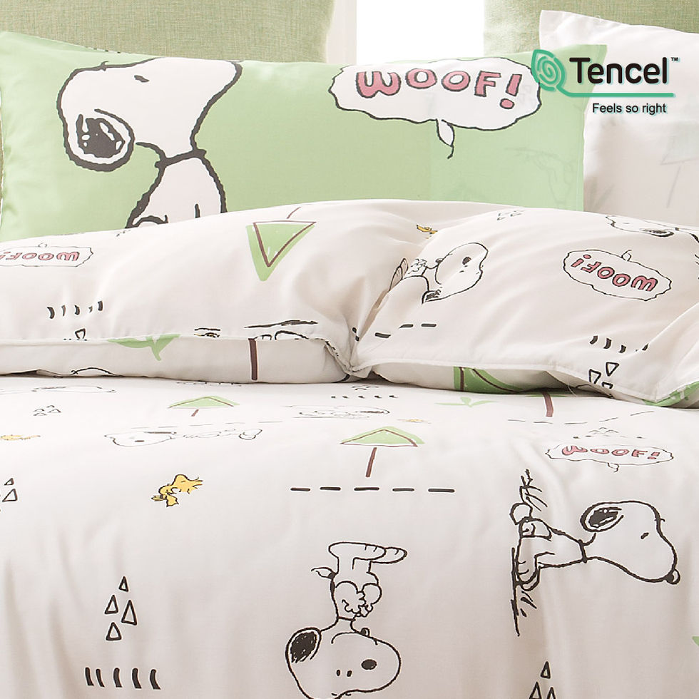 史努比森林探險 Snoopy Forest Adventure 床包兩用被四件組重點照