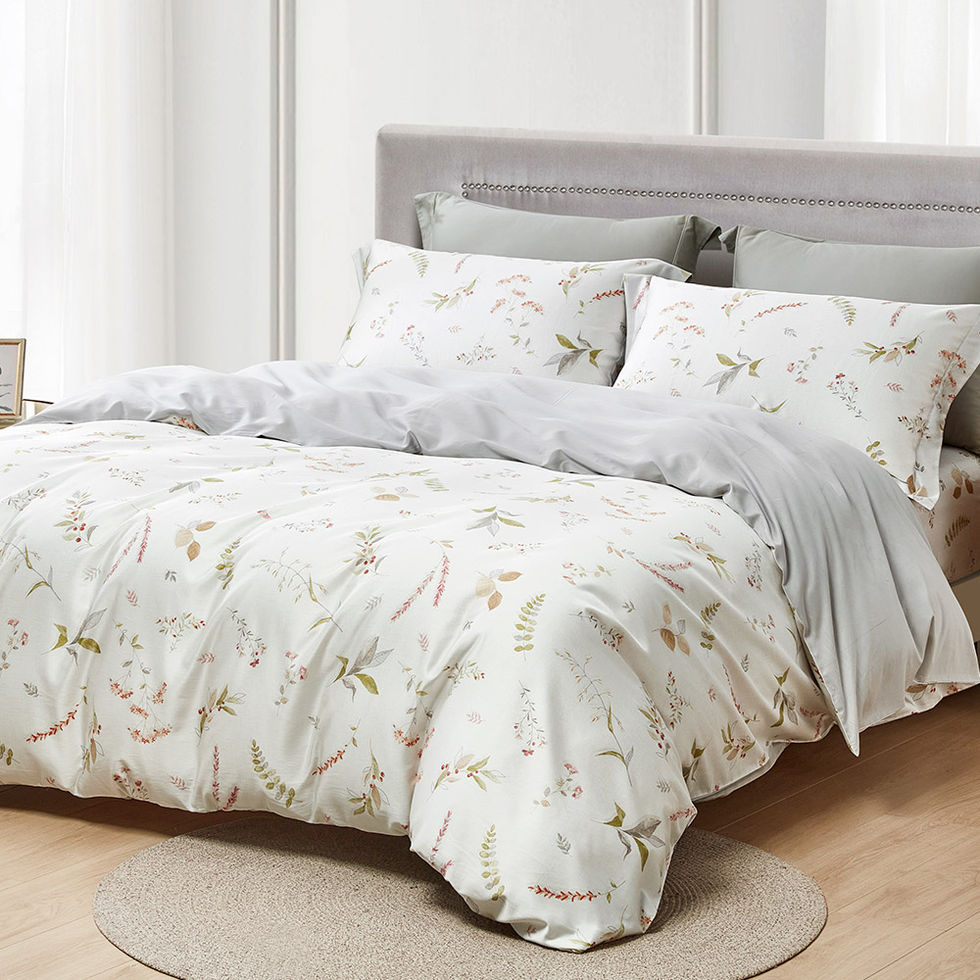 晨曦葉語Morning Whisper床包兩用被四件組照片右側面