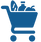 Supermarket icon showing access to nearby stores and essentials