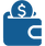 Budget icon symbolizing affordable hostel prices