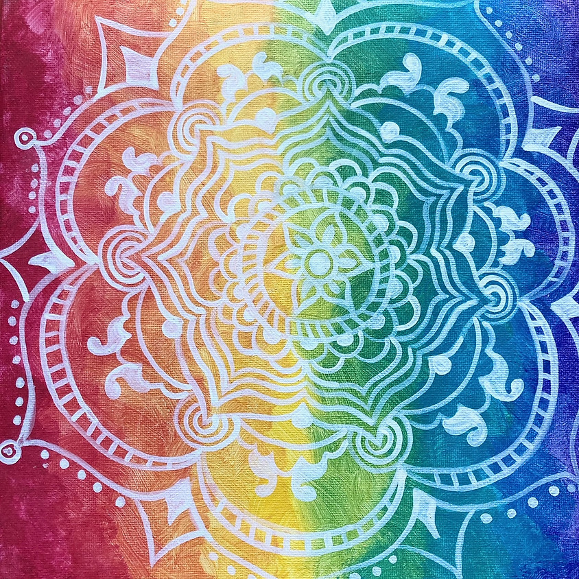 Paint & Meditate a Rainbow