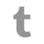 Grey Tumblr Icon