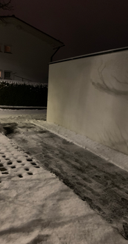 Geräumter Eingangsbereich