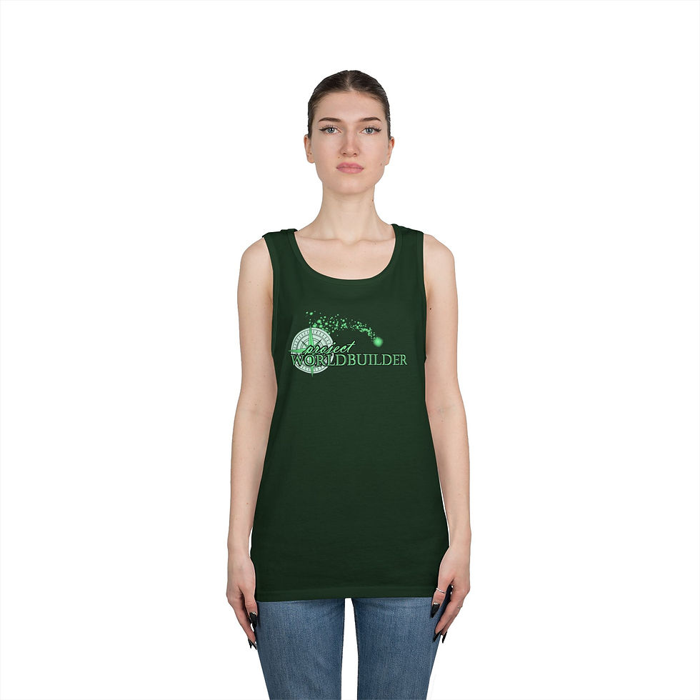 Thumbnail: Project Worldbuilder Unisex Heavy Cotton Tank Top