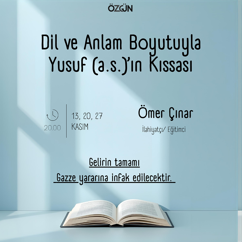 Dil ve Anlam Boyutuyla Yusuf (a.s.)’ın Kıssası