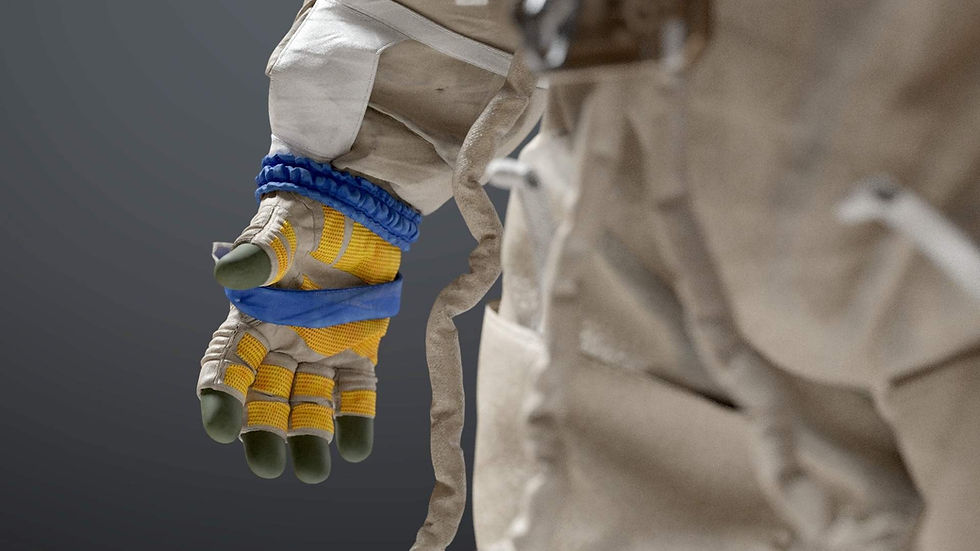 Thumbnail: Russian Orlan Space Suit Gloves