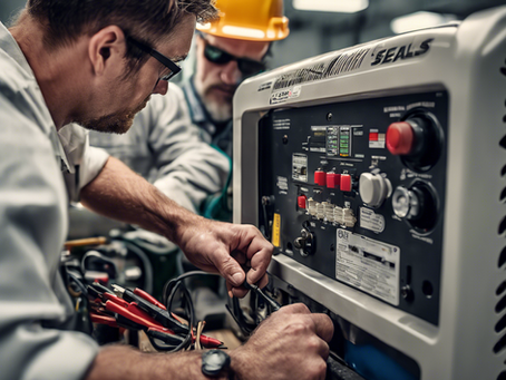 Efficient Generator Installation by Brand Seals Electric