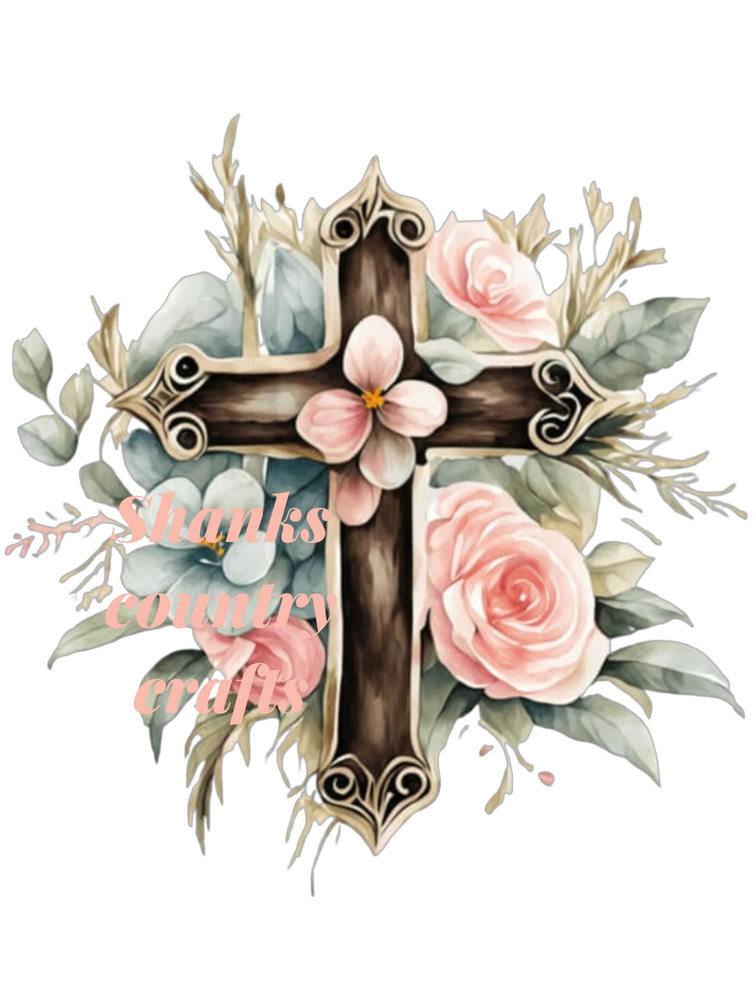 Flower cross