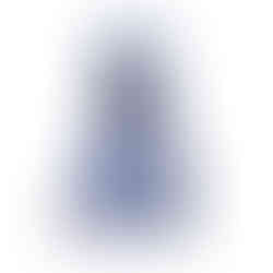 White and navy football underclassman homecoming garter