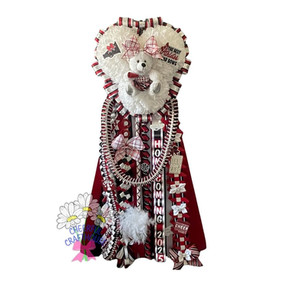 Trinity homecoming mum cheer themed deluxe mum 