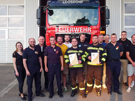 Feuerwehrleistungsabzeichen in Gold bestanden!