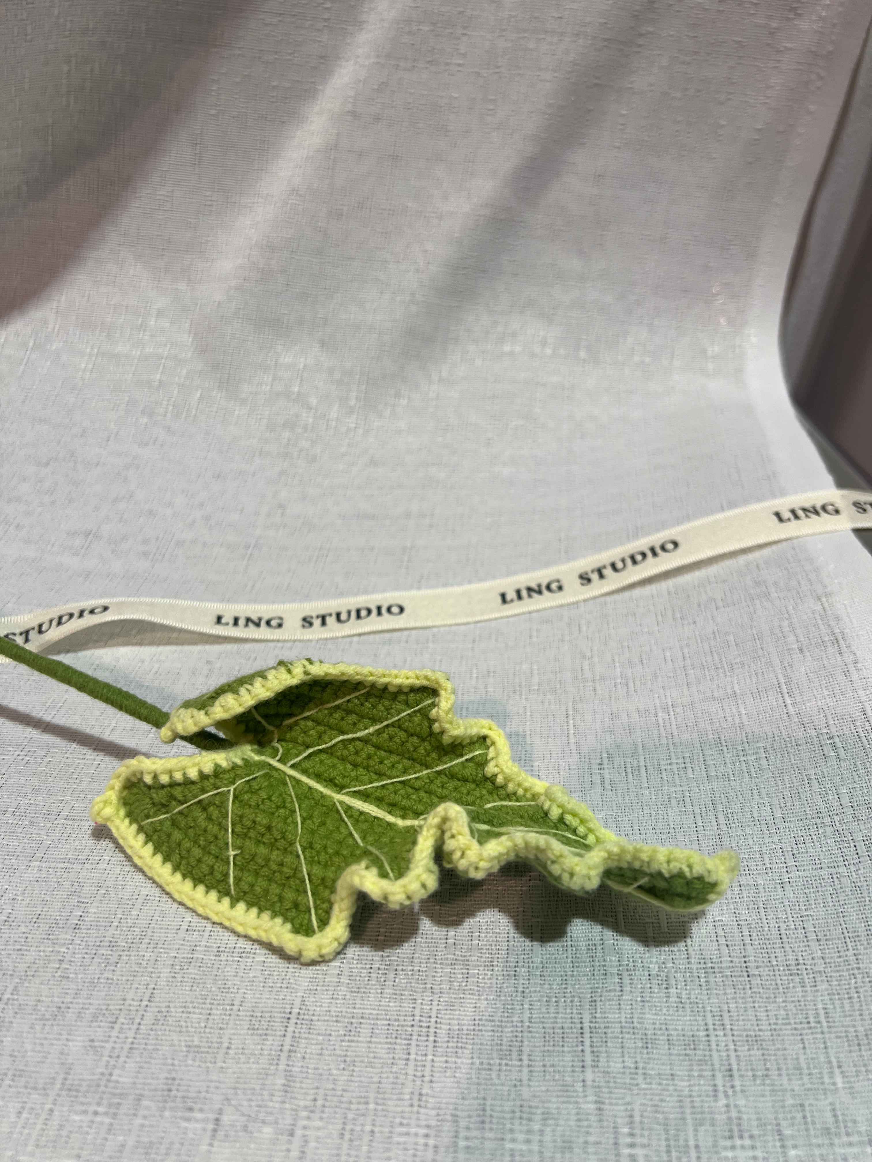 Crochet Leaf Decoration