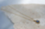 Thumbnail: Oval - cut Sapphire Gold Necklace