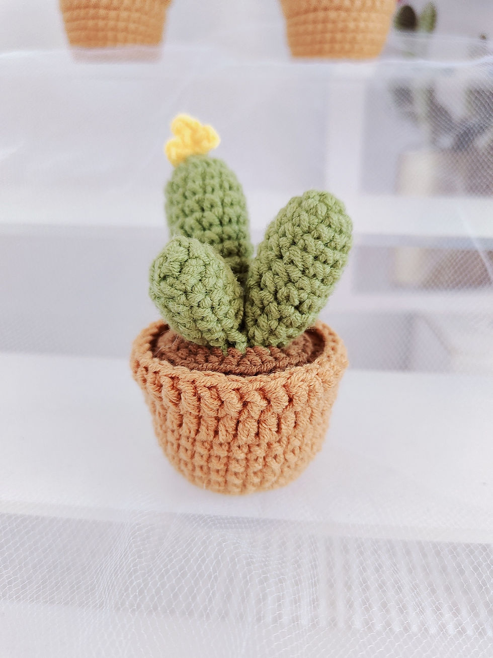 Thumbnail: Crocheted Cactus in a Pot