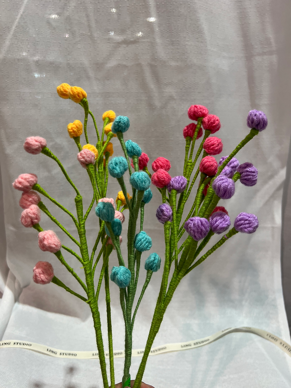 Thumbnail: Crochet Bouquet of Colorful Buds