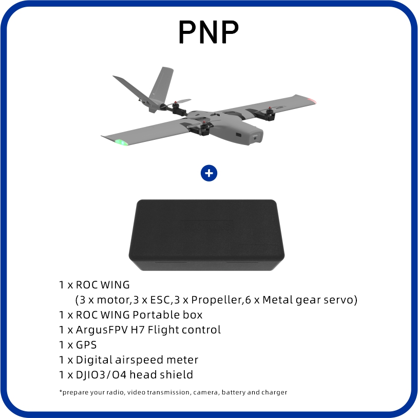 [���ܼ�]  [Argus] 1200mm Rock Wing VTOL PNP (�Ƶ����Ϸ� ���ÿϷ�)