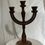 Thumbnail: Vintage Polish Quilling Wooden Candelabra