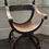 Thumbnail: Antique French Late 19th Century Gothic Revival Dagobert Chair Curule/Savonarola