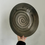 Thumbnail: Large Studio Crafted Metal High Gloss Swirl Design Serving Bowl