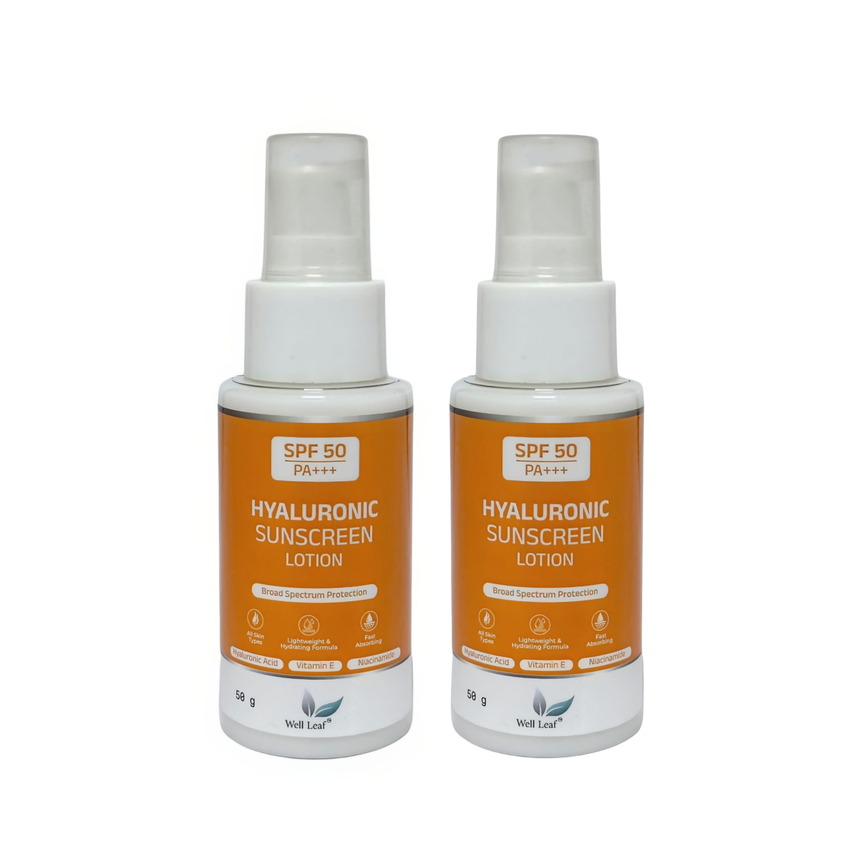 Hyaluronic Sunscreen Lotion (50 g) Pack of 2