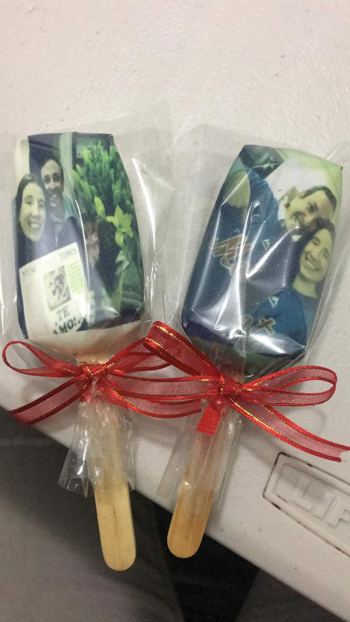 Miniatura: Paletas de chocolate Personalizadas
