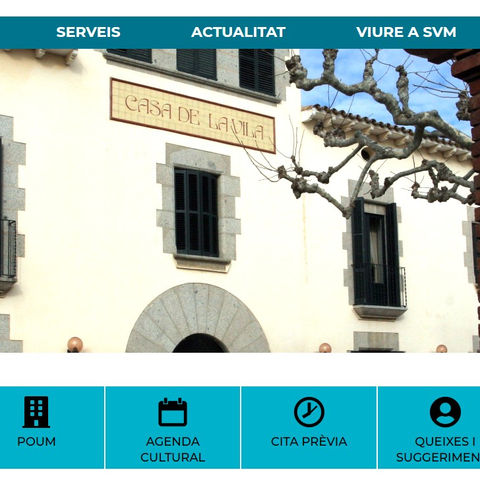 Sant Vicenç de Montalt estrena un nou web municipal per millorar l'accessibilitat i la interacció amb els ciutadans