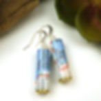 Thumbnail: Maui, Hawaii map earrings on a white background.