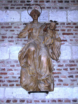 Kirche Innenansicht Marienaltar