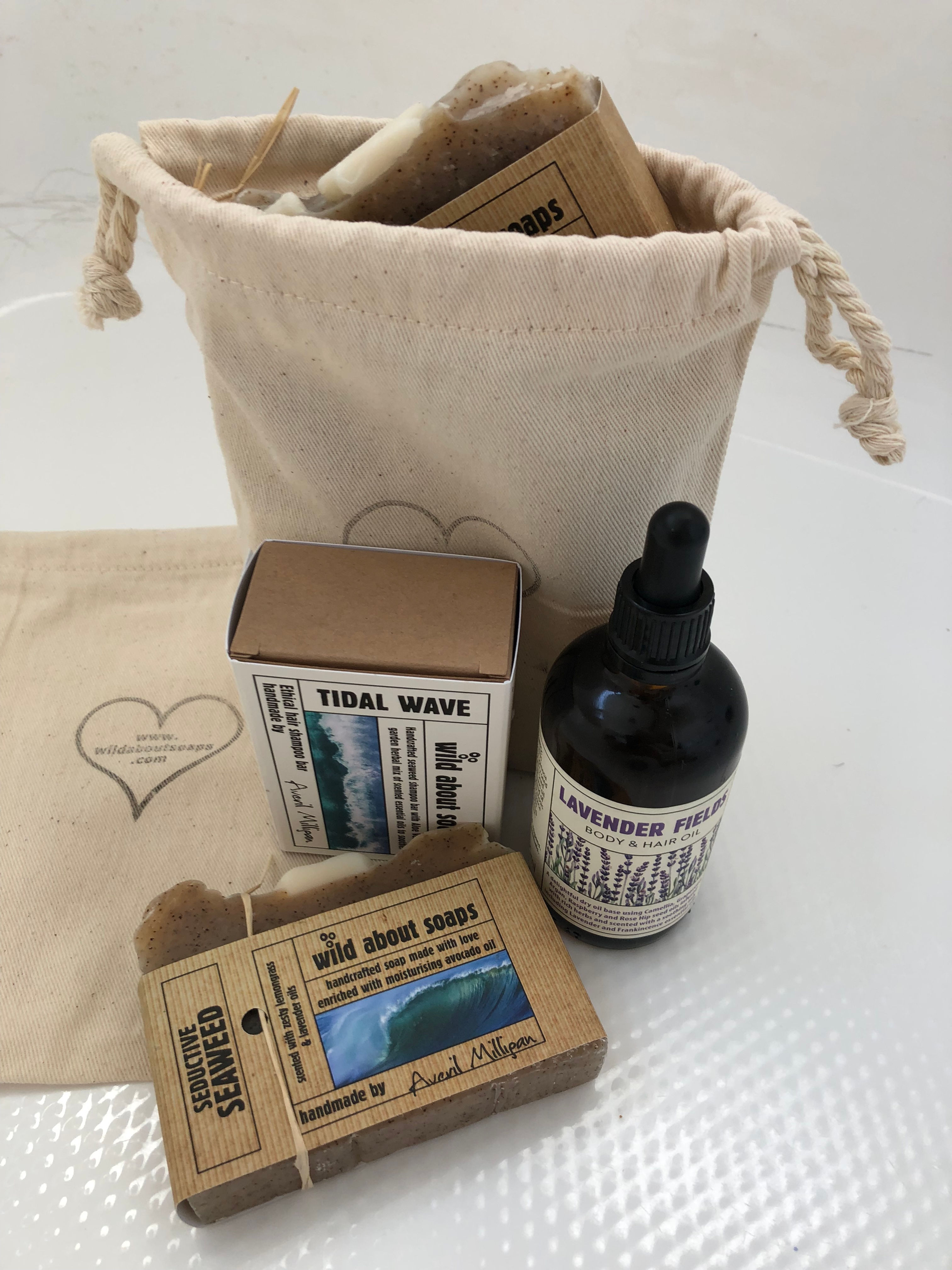 Lavender & Seaweed gift set