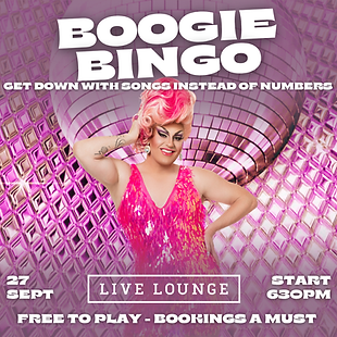 Boogie Bingo Music Bingo