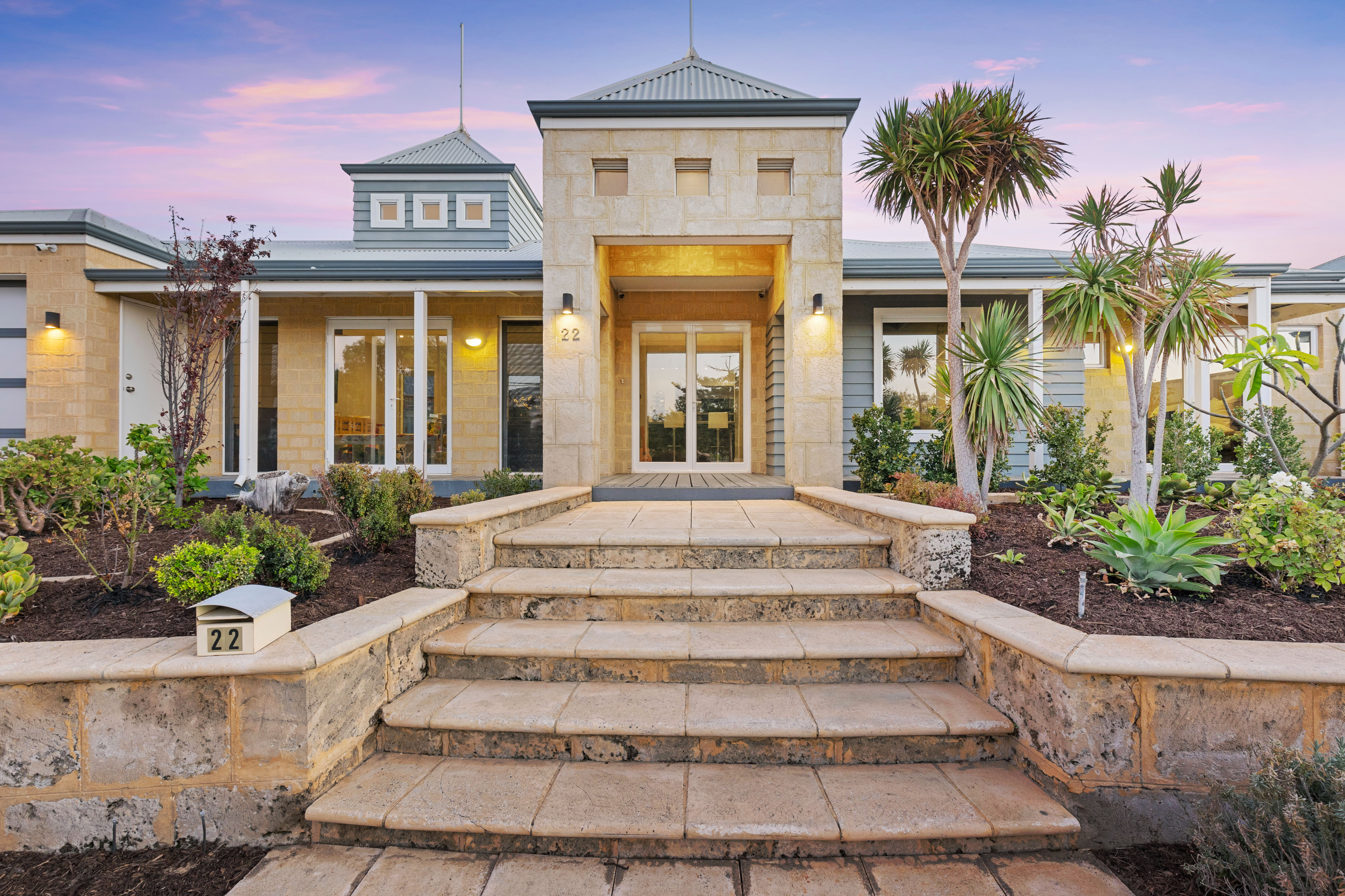 Front entrance of a house