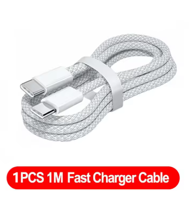 Miniatura: Carregador de Parede GaN de 120W com 2 Portas USB-C, Carregamento Rápido