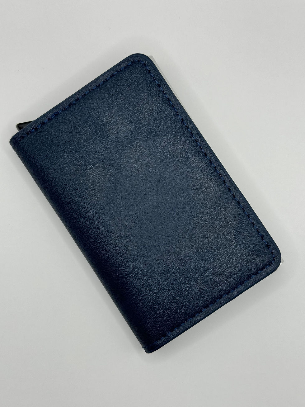 Tarjetero Minimalista Azul