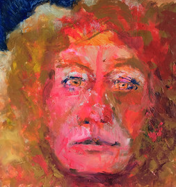 Glühwürmchen, Acryl auf Pappe,20x30cm