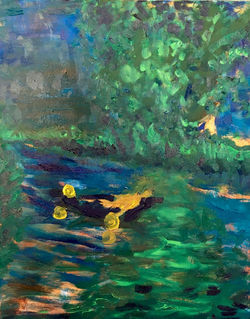 Epiphanias, Oil on canvas, 50x30 cm, 2021