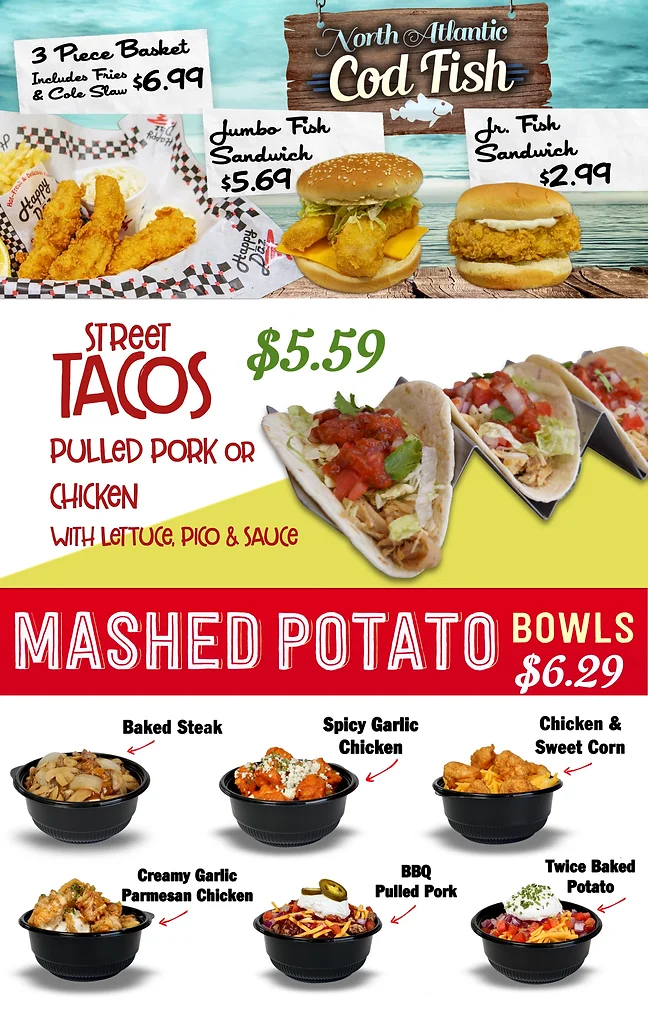 Menu Lima Oh Happy Daz