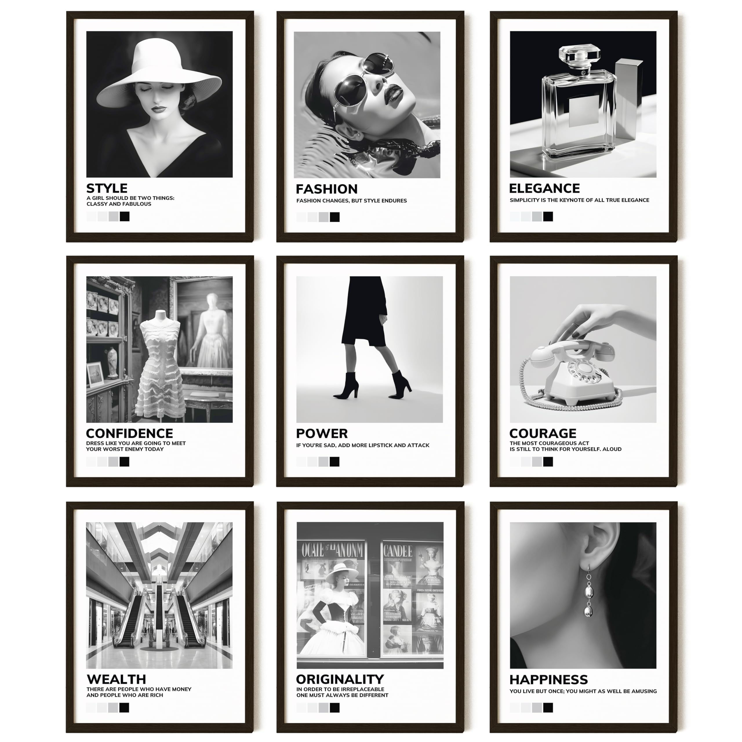 97 Decor Boujee Room Decor - Black And White Wall Art Posters Black And White Pi