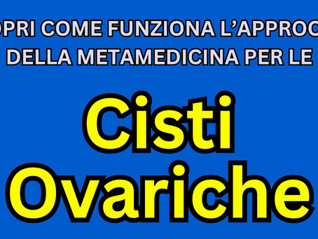 Gestione Naturale delle Cisti Ovariche: Approccio Olistico