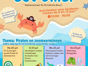Speelfestival in de maand juli voor kinderen tussen de 6 en 12 jaar!