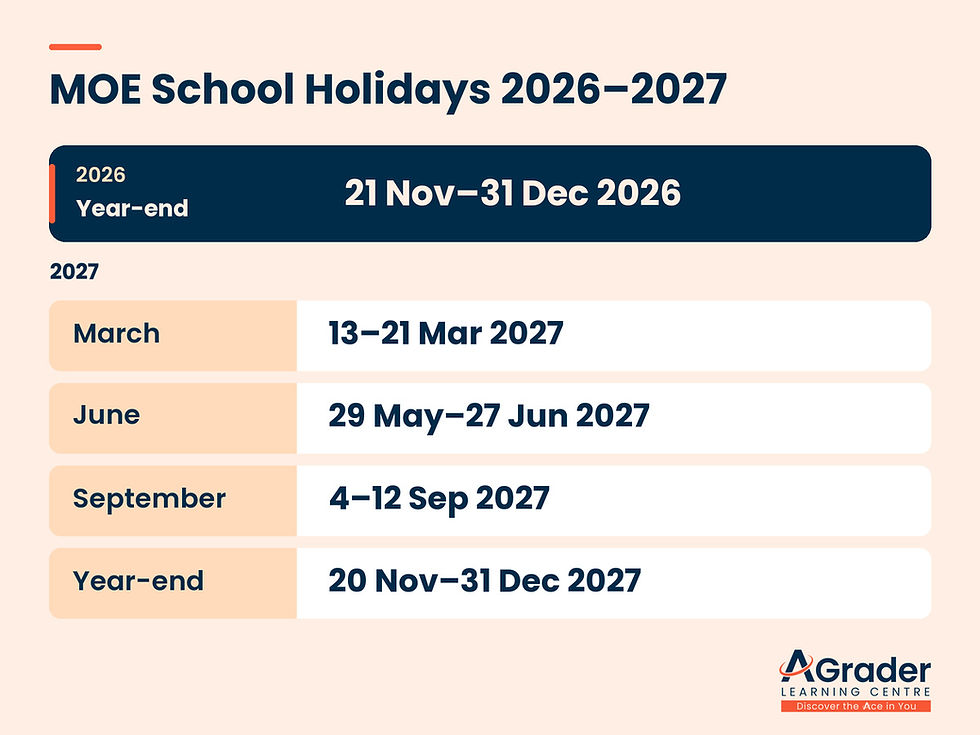 When Are the Singapore School Holidays? (2026–2027)