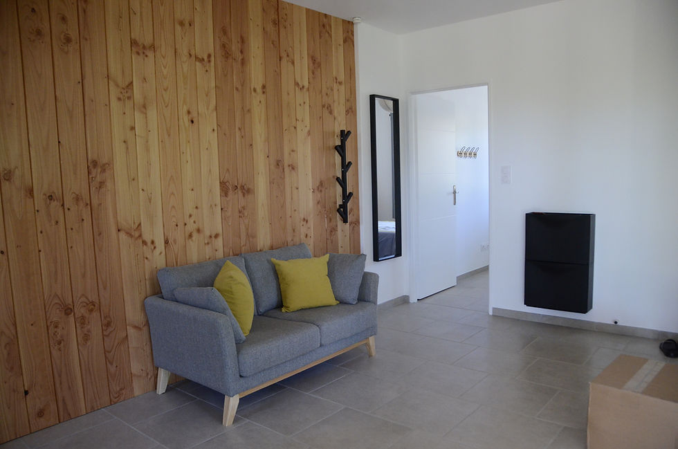 salon, gîte 2 personnes