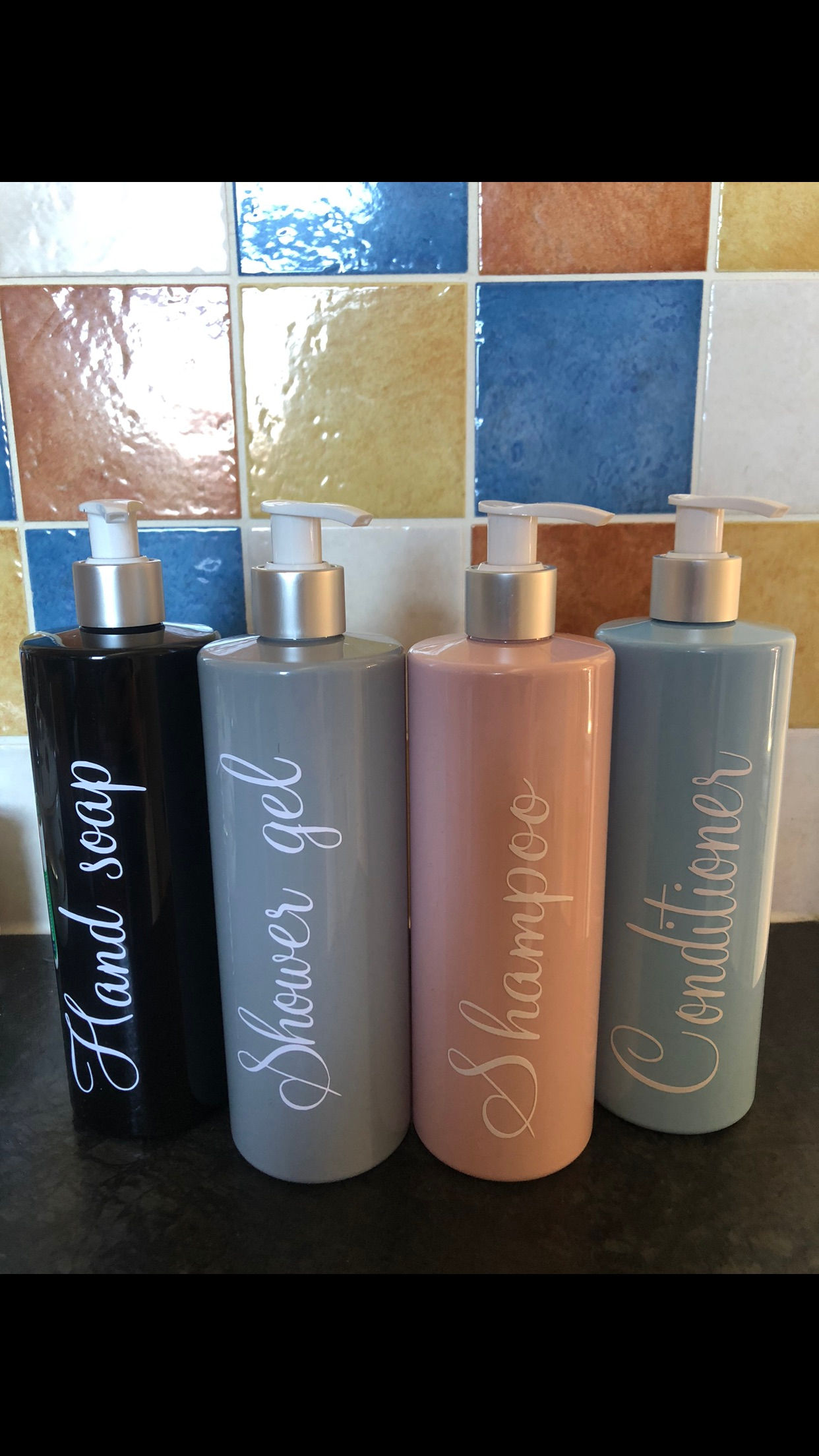 Individual pump bottles