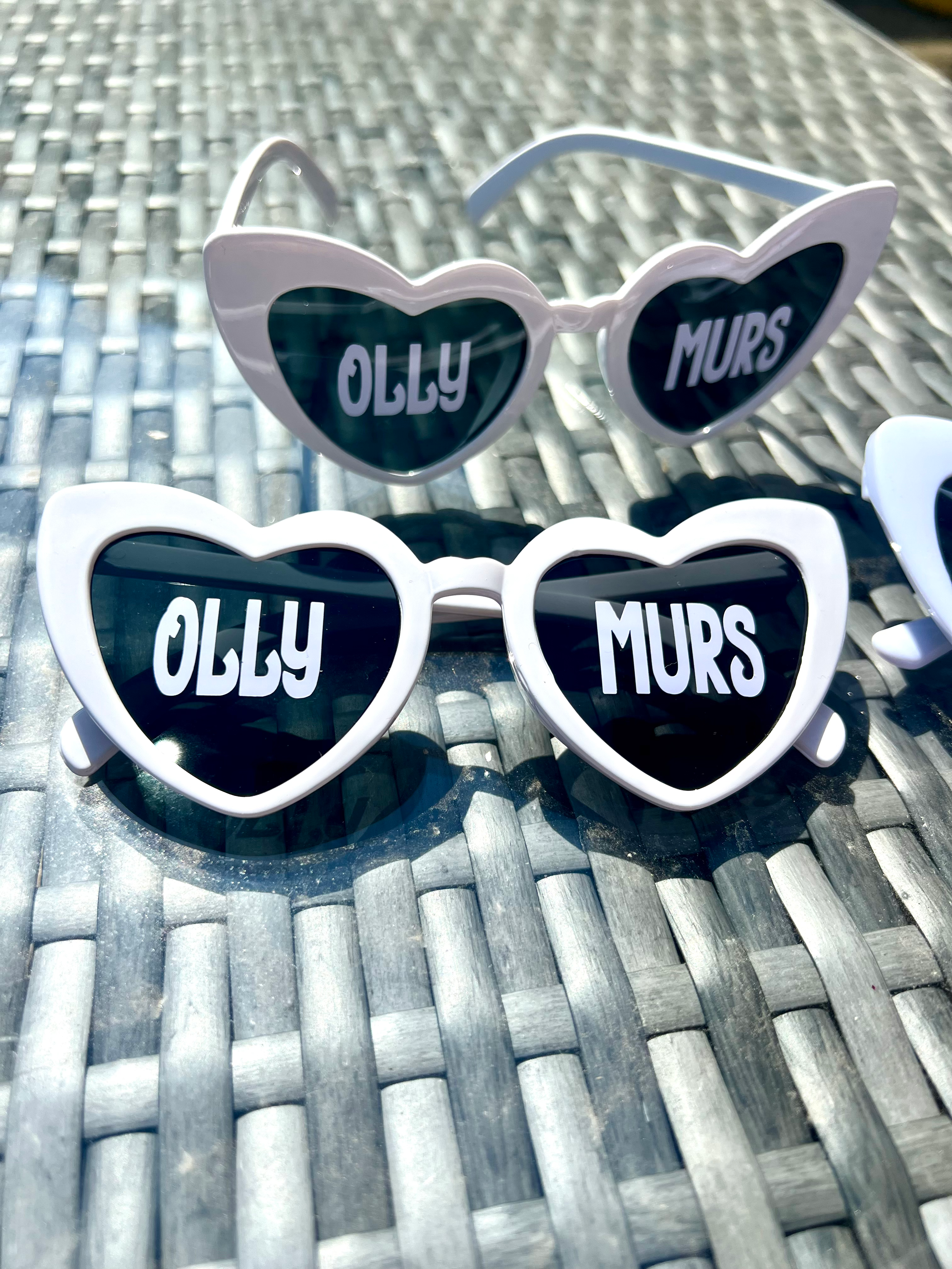 Personalised sunglasses